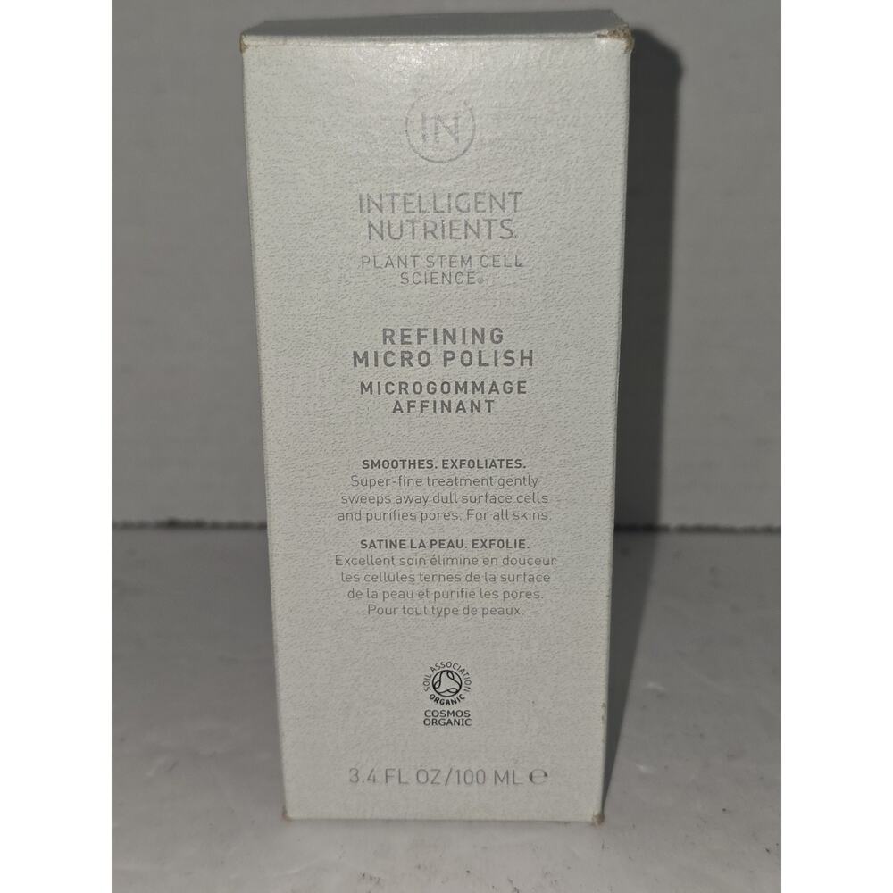 Intelligent Nutrients Plant Cell Science REFINING MICRO POLISH Exfoliating 3.4oz